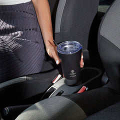 Estia - Θερμός Coffee Mug Save The Aegean 350ml - Leopard Taupe