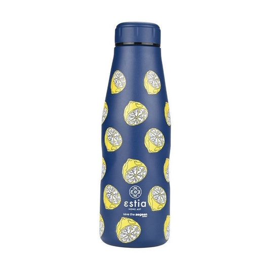 Estia - Θερμός Travel Flask Save The Aegean 500ml - Citrus Infusion