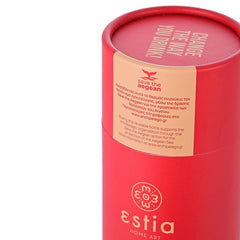 Estia - Θερμός Travel Flask Save The Aegean 500ml - Scarlet Red