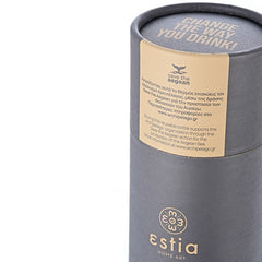 Estia - Θερμός Travel Flask Save The Aegean 750ml - Fjord Grey