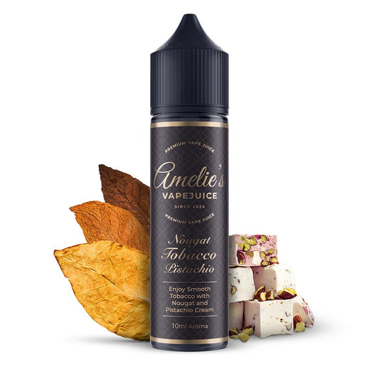 Amelies Vapejuice - Nougat Tobacco Pistachio - Flavor Shot 10/60ml