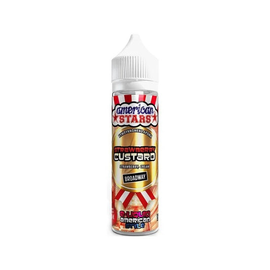 American Stars - Strawberry Custard - Flavor Shot 15/60ml