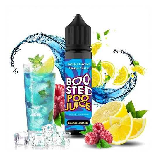 Blackout Boosted Pod Juice - Blue Razz Lemonade - Flavor Shot 18/60ml