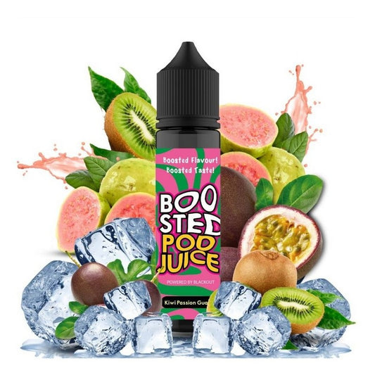 Blackout Boosted Pod Juice - Kiwi Passion Guava - Flavor Shot 18/60ml