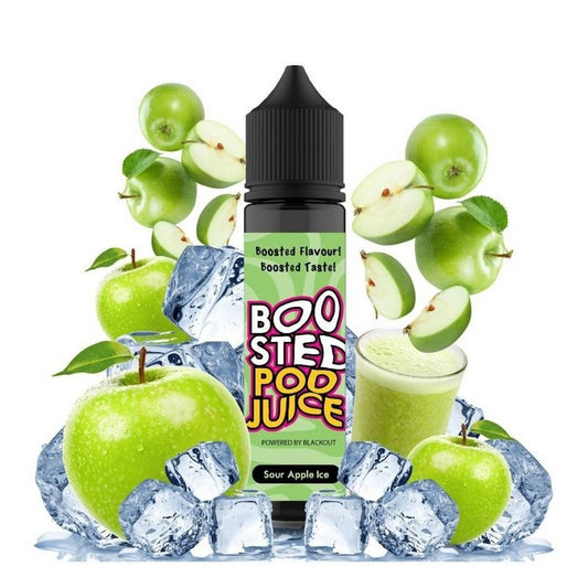 Blackout Boosted Pod Juice - Sour Apple Ice - Flavor Shot 18/60ml