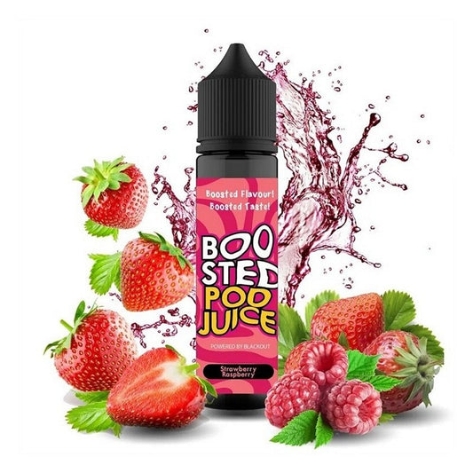 Blackout Boosted Pod Juice - Strawberry Raspberry - Flavor Shot 18/60ml