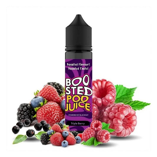 Blackout Boosted Pod Juice - Triple Berry - Flavor Shot 18/60ml