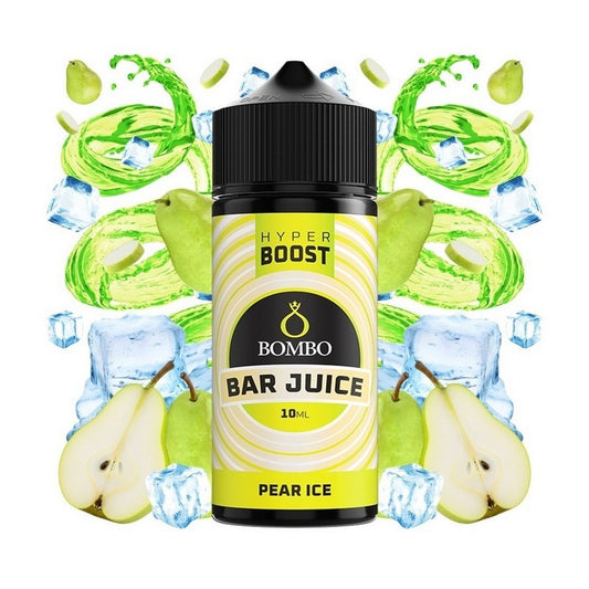 Bombo Bar Juice Hyper Boost - Pear Ice - Flavor Shot 10/120ml