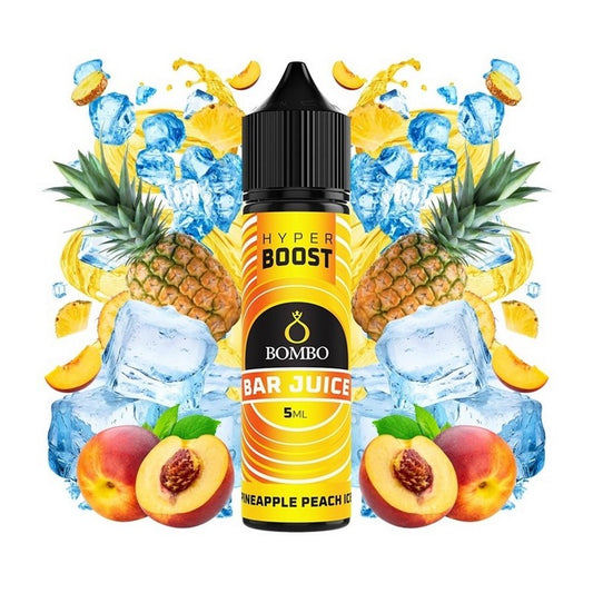 Bombo Bar Juice Hyper Boost - Peach Ice - Flavor Shot 5/60ml