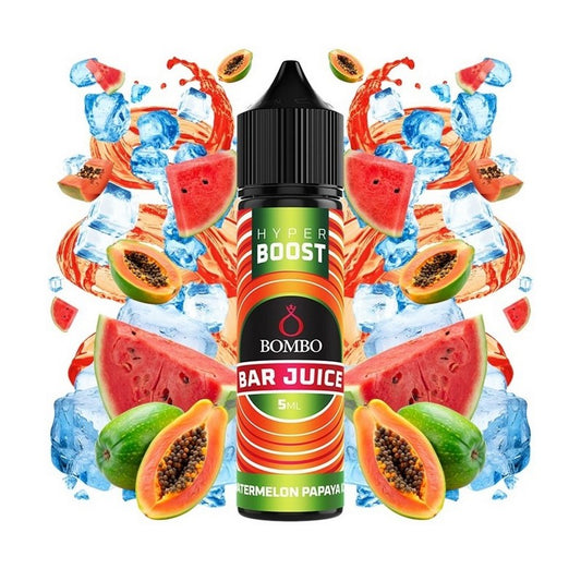 Bombo Bar Juice Hyper Boost - Watermelon Papaya Ice - Flavor Shot 5/60ml
