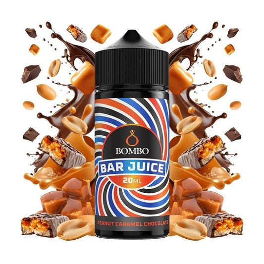 Bombo Bar Juice - Peanut Caramel Chocolate - Flavor Shot 20/120ml