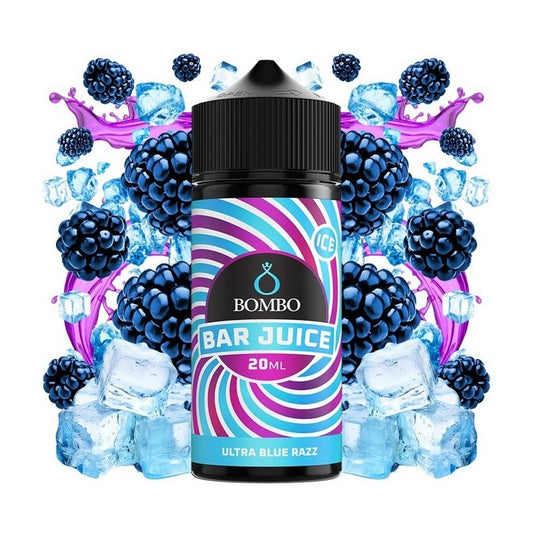 Bombo Bar Juice - Ultra Blue Razz - Flavor Shot 20/120ml