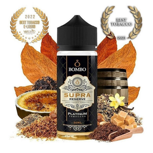 Bombo Platinum Tobaccos - Supra Reserve - Flavor Shot 30/120ml