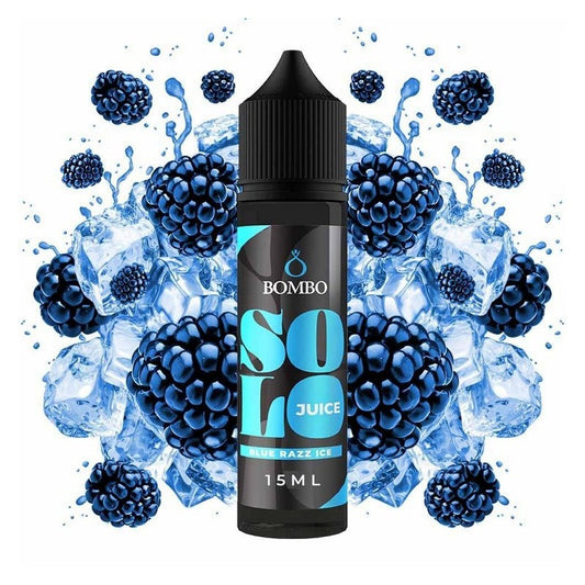 Bombo Solo Juice - Blue Razz Ice - Flavor Shot 15/60ml