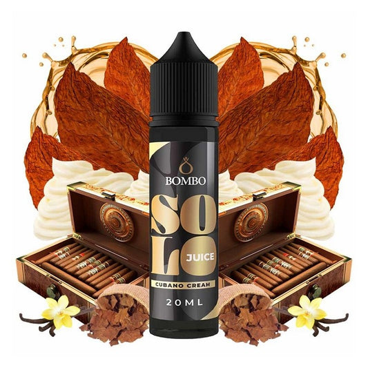 Bombo Solo Juice - Cubano Cream - Flavor Shot 20/60ml