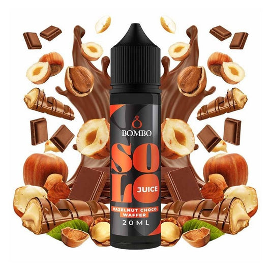 Bombo Solo Juice - Hazelnut Choco Waffer - Flavor Shot 20/60ml