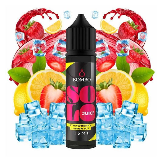 Bombo Solo Juice - Strawberry Lemon Ice - Flavor Shot 15/60ml
