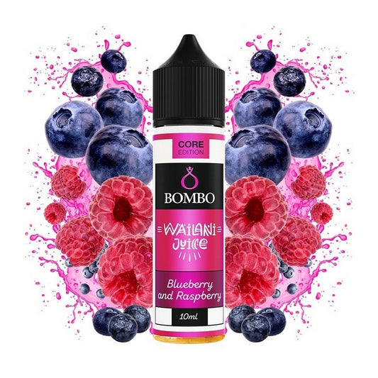 Bombo Wailani Juice Core Edition - Blueberry and Raspberry - Flavor Shot 10/60ml