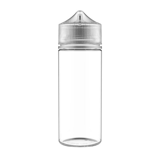 Chubby Gorilla Unicorn Bottle 120ml V3 - Clear / Clear Cap