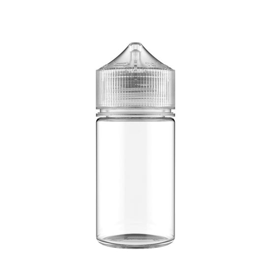 Chubby Gorilla Unicorn Bottle 60ml M (Short) - Clear / Clear Cap