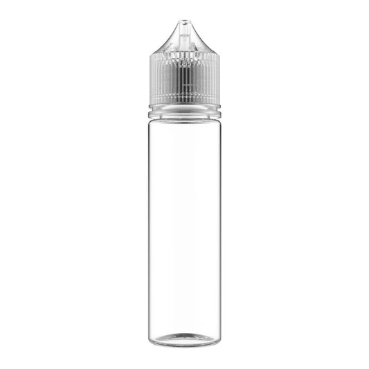 Chubby Gorilla Unicorn Bottle 60ml V3 - Clear / Clear Cap