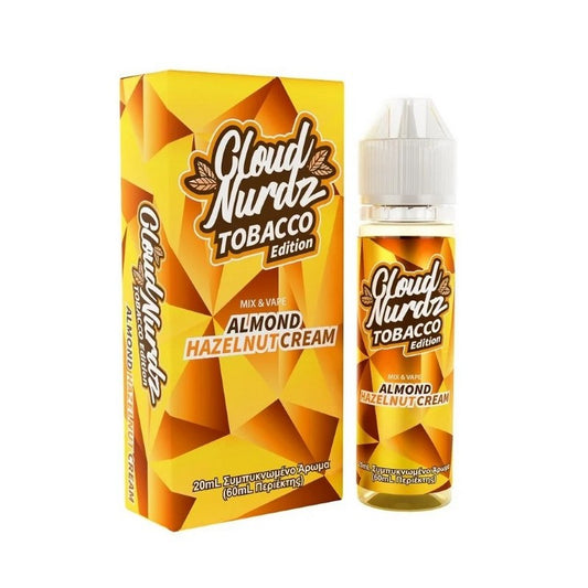 Cloud Nurdz Tobacco Edition - Almond Hazelnut Cream - Flavor Shot 20/60ml