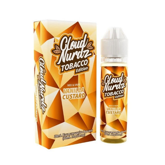 Cloud Nurdz Tobacco Edition - Vanilla Custard - Flavor Shot 20/60ml
