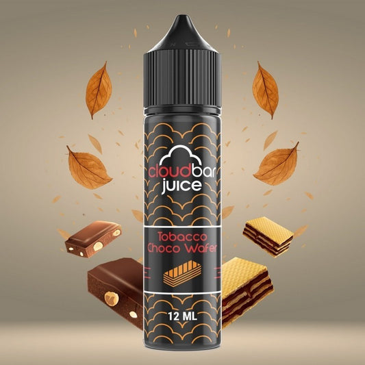 CloudBar Juice - Tobacco Choco Wafer - Flavor Shot 12/60ml
