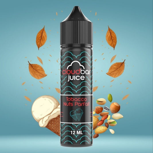 CloudBar Juice - Tobacco Nuts Parfait - Flavor Shot 12/60ml
