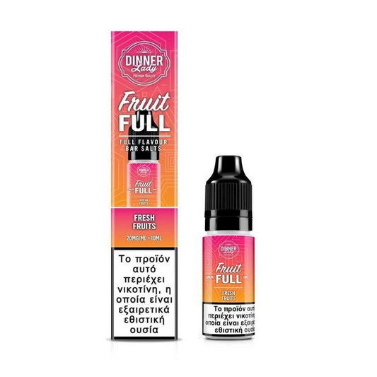 Dinner Lady Fruit Full Bar Salts - Fresh Fruits 10ml - 20mg