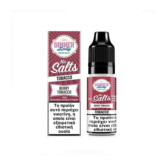 Dinner Lady Salts - Berry Tobacco 10ml - 20mg