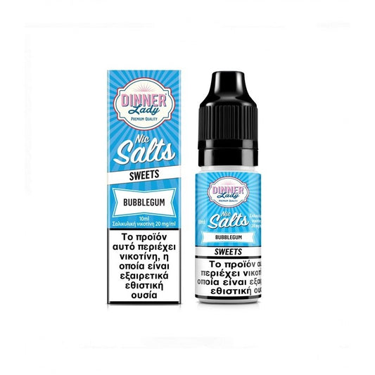 Dinner Lady Salts - Bubblegum 10ml - 20mg