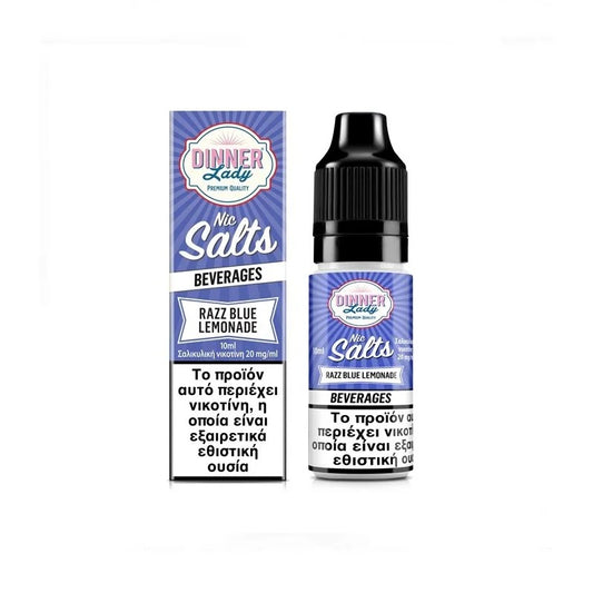 Dinner Lady Salts - Razz Blue Lemonade 10ml - 20mg