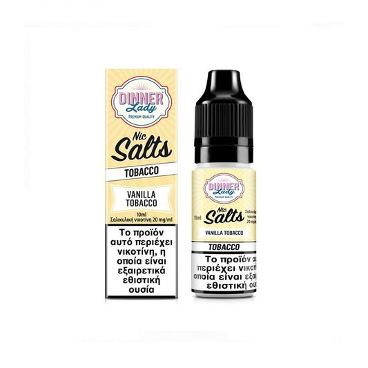 Dinner Lady Salts - Vanilla Tobacco 10ml - 20mg