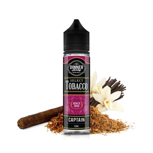 Dinner Lady Select Tobacco - Captain - Flavor Shot 15/60ml