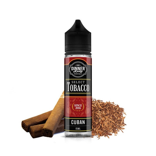 Dinner Lady Select Tobacco - Cuban - Flavor Shot 15/60ml