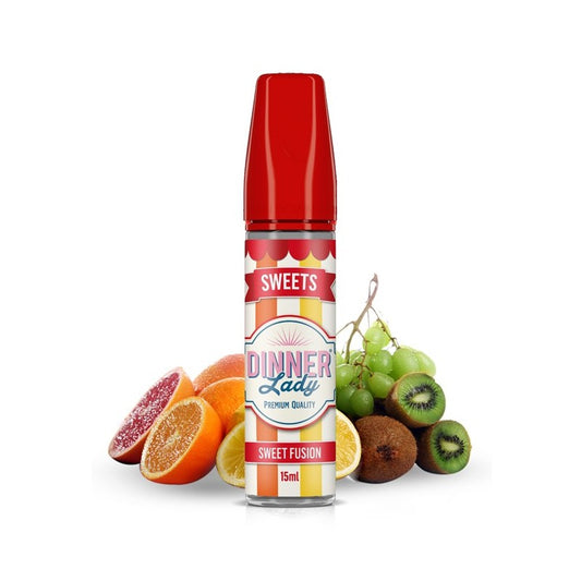 Dinner Lady Sweets Range - Sweet Fusion - Flavor Shot 15/60ml