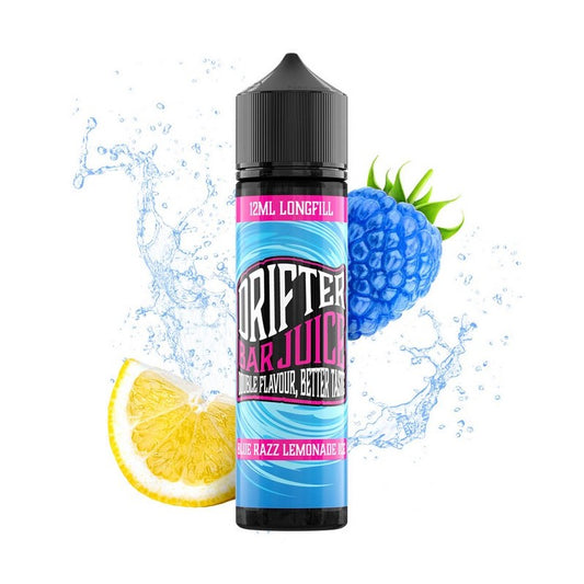 Drifter Bar Juice - Blue Razz Lemonade Ice - Flavor Shot 12/60ml
