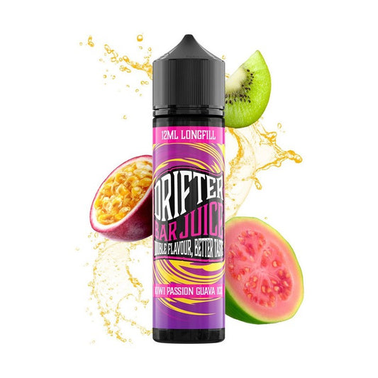 Drifter Bar Juice - Kiwi Passion Guava Ice - Flavor Shot 12/60ml