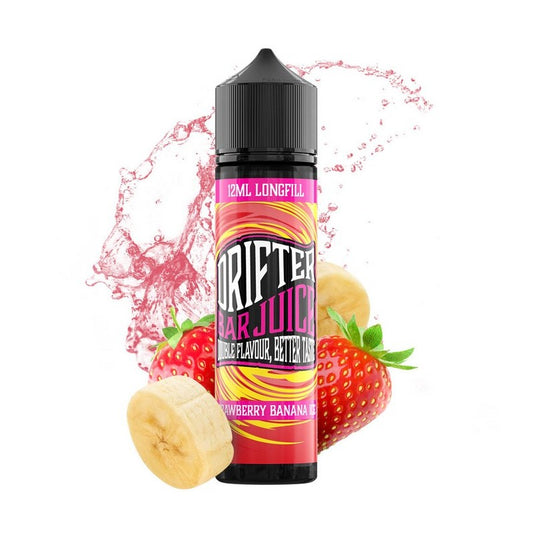 Drifter Bar Juice - Strawberry Banana Ice - Flavor Shot 12/60ml