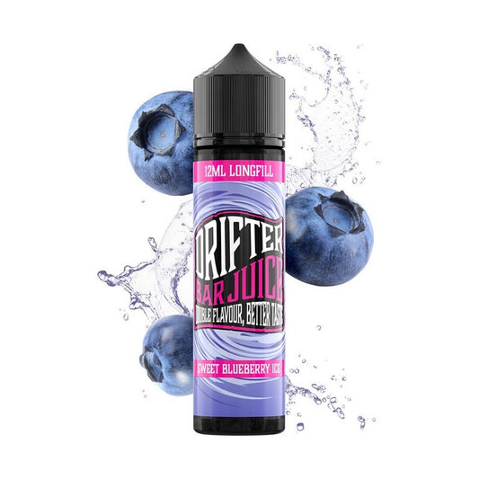 Drifter Bar Juice - Sweet Blueberry Ice - Flavor Shot 12/60ml