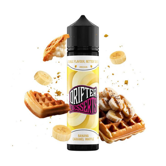 Drifter Desserts - Banana Caramel Waffle - Flavor Shot 12/60ml