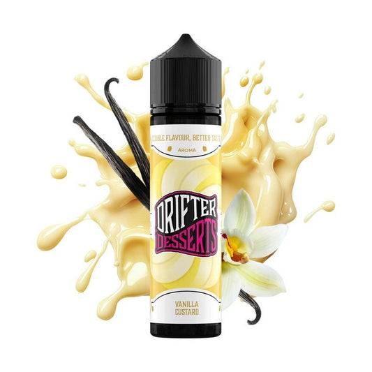 Drifter Desserts - Vanilla Custard - Flavor Shot 12/60ml