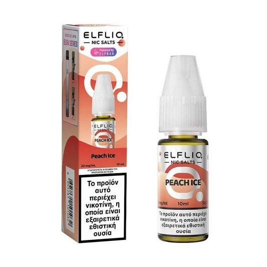 Elfliq Nic Salts - Peach Ice 10ml - 20mg