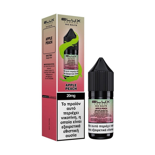 Elux Legend Nic Salts - Apple Peach 10ml - 20mg