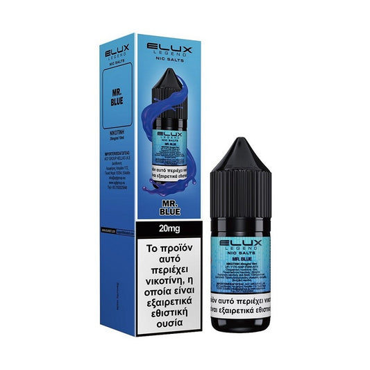 Elux Legend Nic Salts - Mr. Blue 10ml - 20mg
