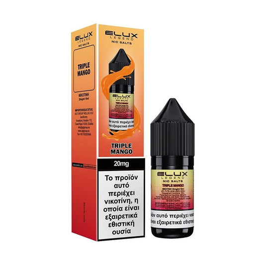 Elux Legend Nic Salts - Triple Mango 10ml - 20mg