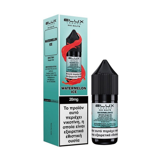 Elux Legend Nic Salts - Watermelon Ice 10ml - 20mg