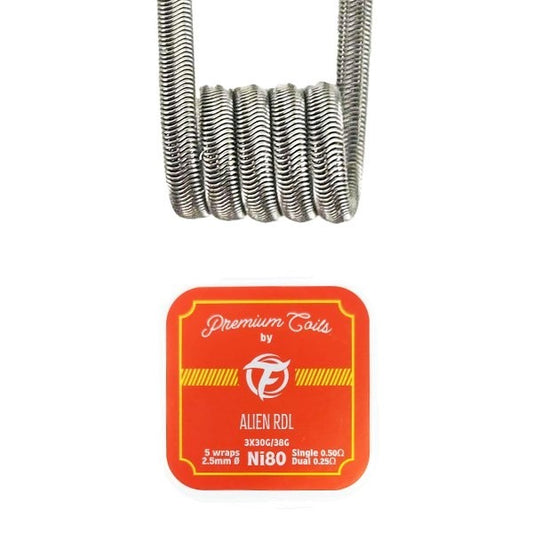 Fumytech Alien RDL Ni80 0.50ohm 2.5mm - 10 Τεμάχια