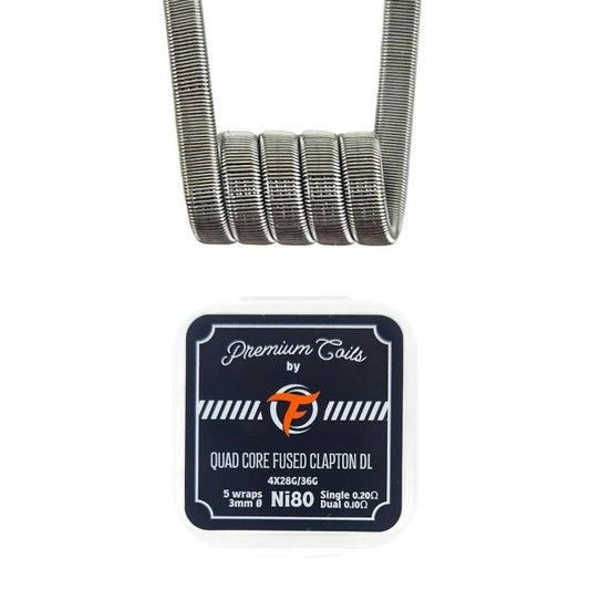 Fumytech Quad Core Fused Clapton DL Ni80 0.20ohm - 10 Τεμάχια